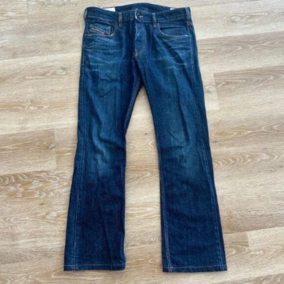 Diesel Men's Deep Indigo Bootcut Jeans size 32 - Picture 1 of 7